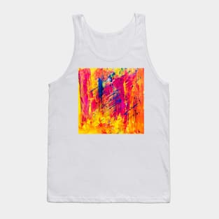 Splashed Paint Tank Top